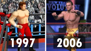 Chris Benoit Video Game Evolution - 1991 to 2006 | Fire Pro Wrestling - Smackdown vs Raw 2007