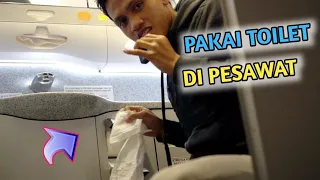 Cara Pakai Toilet di Pesawat Semua Maskapai