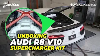 VF Engineering Audi R8 V10 Supercharger Kit - JRP UnBoxed