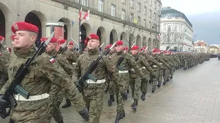 Przemarsz Wojska Polskiego i służb mundurowych