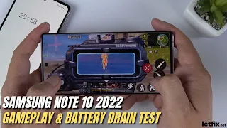 Samsung Note 10 Call of Duty Mobile Gaming test New Update 2022