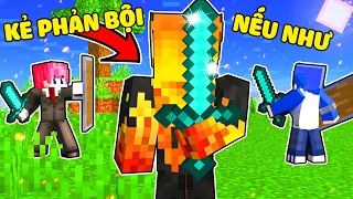 NẾU NHƯ JACKVN TIẾP TAY CHO HIHA PHẢN BỘI HUY NOOB TRONG MINECRAFT*SINH TỐ NẾU NHƯ