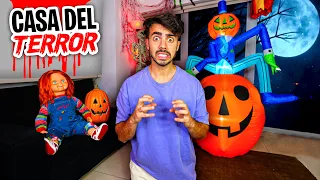 CONSTRUI UNA CASA DEL TERROR EN MI CASA! *mucho miedo*