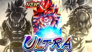 New Ultra Super Saiyan 4 Gogeta Ink Brush Animation Concept!!!-Dragon Ball Legends