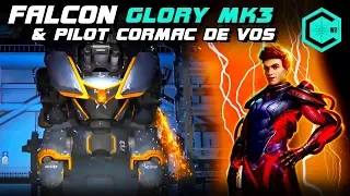 War Robots Falcon Glory MK3 Дерзкий Танк Фалькон с Легендарным Пилотом Разваливает Кабины!
