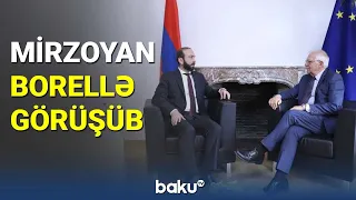 Ararat Mirzoyan Cozef Borellə görüşüb - BAKU TV