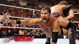 Chris Jericho & AJ Styles vs. Heath Slater & Curtis Axel: Raw, 22. Februar 2016