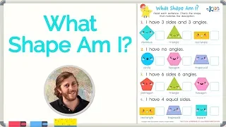 Learn Sides and Shapes | Math for Kids | Geometry | Kids Academy