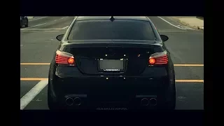 BMW M5 E60 vs E63 AMG W211 New York Cruise Loud V10 Sound WTF AMG