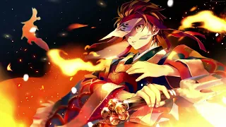Tanjiro vs Hantengu Final Fight | Demon Slayer S3 EP 11 (Hinokami Kagura: Flame Dance) | 鬼滅の刃 OST
