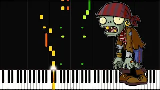 Pirate Seas (Wave 1) | Plants Vs. Zombies 2 | Piano Tutorial