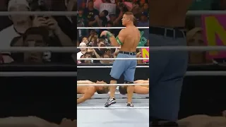 John Cena gave 2 Attitude Adjustment in same time😱🔥 The power of John Cena 😈❗#shorts #viral #wwe