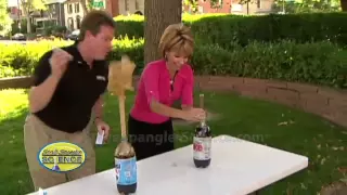 Cool Science Experiment - Original Mentos Diet Coke Geyser