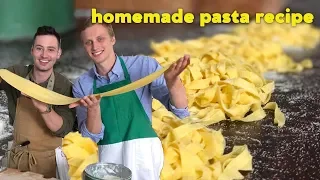 Homemade Pasta Recipe // Chef Andy