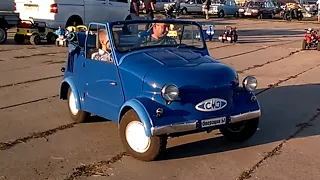 Мотоколяска СМЗ С-3А. Фестиваль Old Car Land 2020