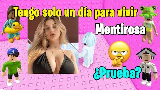 HISTORIA DE ROBLOX EN TIKTOK | Sólo tengo un día de vida ✨