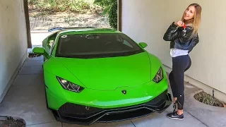 LETTING MY GIRLFRIEND DRIVE MY LAMBORGHINI!!!