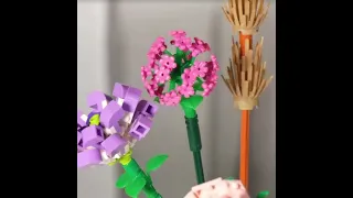 Only $9.99! Build Blooming Magic - Mini Bricks Flower Bouquet: Perfect DIY Decoration for ...