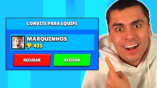 RECEBI O CONVITE DE UMA CRIANÇA DE 12 ANOS NO BRAWL STARS E...