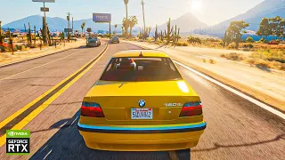 GTA V: NaturalVision Evolved - RTX 3090 Maxed-Out Gameplay! - 2021 Ray-Tracing Graphics PC MOD [4K]