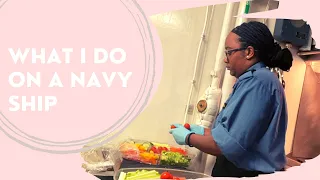Navy Life : What I do on a navy ship as a steward - Canadian Navy