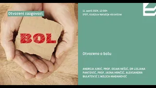 [OKRUGLI STO] Otvoreno o bolu