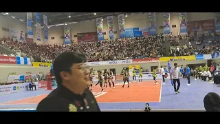 persaigan ketat mega vs yola di pertandigan proliga 2024 #pbvsi #proliga2024