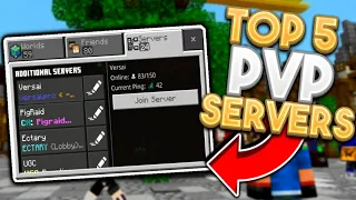 Top 5 MCPE PvP Servers 2020 (1.16+) - Minecraft PE (Pocket Edition, Xbox, Windows 10, PS4, Switch)