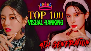 Top 100 Visual Kpop Female Idols 2021 (4th Generation)