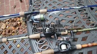 3 rod combos everyone should have