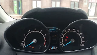 Проверка реального пробега на авто Ford Fiesta