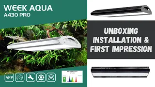 Week Aqua A430 Pro Unboxing, Installation & First Impression