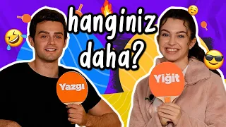 Yiğit mi, Yazgı mı❔ Hanginiz Daha? Challenge'ı🥤 #Kardeşlerim