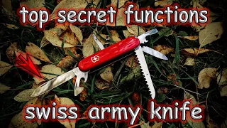 Top Secret Functions of the Swiss Army Knife