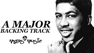 A Major Guitar Backing Track | Ben E. King Style