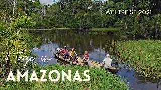 Amazonas pur! 4 Tage im Dschungel Kolumbiens per Boot 🌎 #Weltreise2021 #Kolumbien