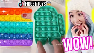 Sag WOW und DU verlierst diese CHALLENGE ** TIKTOK FIDGET TOYS **