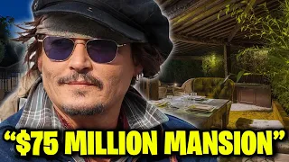 You Won't Believe What Johnny Depp's $75 Million Mansion in France Looks Like!