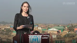 Special Envoy, Angelina Jolie in Cox’s Bazar