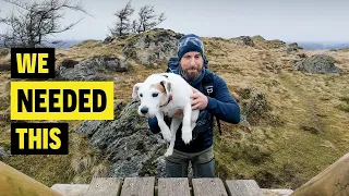 Even GLOOMY weather can't ruin this hike / S4-Ep03 Hiking the Wainwrights