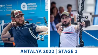 Mike Schloesser v Adrien Gontier – compound men gold | Antalya 2022 World Cup S1