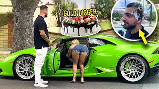 GOLD DIGGER SMASHES CAKE IN MY FACE 😱🎂 - SHOCKING ENDING!!!