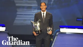 Van Dijk scoops UEFA's Player of the year Award