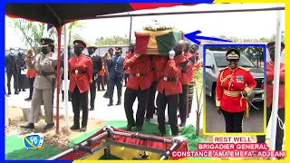 Ghana Military March Brigadier Gen Constance Emefa Edjeani-Afenu to the grave