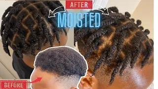 Two strand twist🧬DOUBLE🧬strand|short hair Men||Teen 🔥💦⚠️Extreme Moisture💦💦