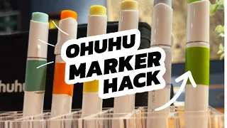 Ohuhu Marker HACK? - Pick colors easy!