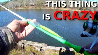 I MERGED A Chatterbait And A Jerkbait (OMG!!!)