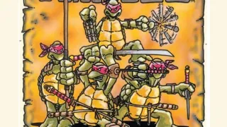 Kevin Eastman And Peter Laird's Original Sketch Of  TMNT Action Figures From Playmates Toys