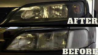 Vectra B Facelift Headlight Blackout & Install