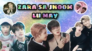 #BTS Namjin HINDI video ♥ || zara sa jhoom lu may || BTS as hindi character FMV 👬